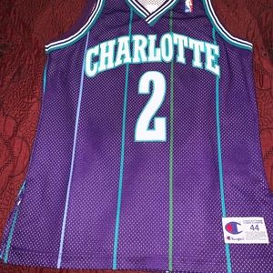 Charlotte Hornets Larry Johnson Jersey L